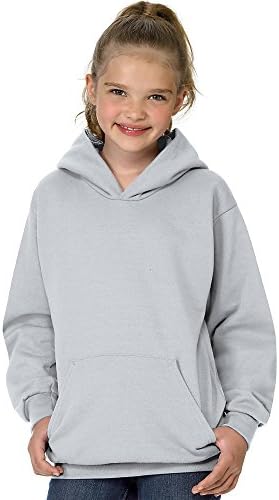 Hoody-пуловер Hanes boys Youth ComfortBlend EcoSmart с качулка (P473)-Ash-L