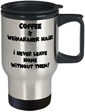 Пътна чаша Weimaraner - Забавна и хубава Чаша за чай и кафе Е идеален за пътуване и подаръци