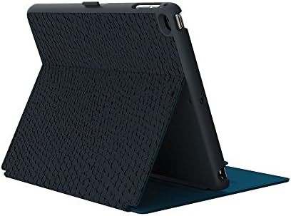 Съвместим калъф Speck Продукти за Verizon Ellipsis 8, Калъф Stylefolio, от гърмяща кожа в Тъмно Сив цвят /Tahoe Blue