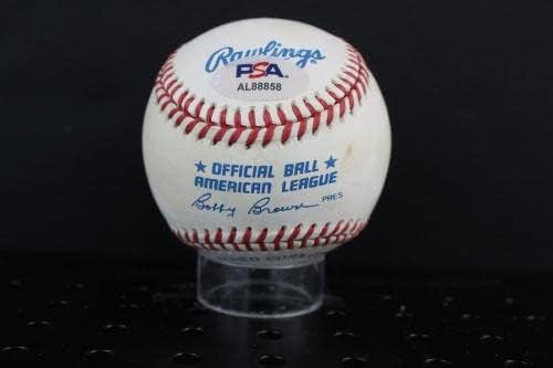 Бейзболен автограф с автограф на Рича Госсейджа Auto PSA/DNA AL8858 - Бейзболни топки С Автографи