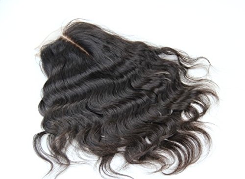 DaJun Hair 6A С Обесцвеченными Възли в средната част, Лейси обтегач 5 5 колоритен малайзия естествена Коса на Насипни