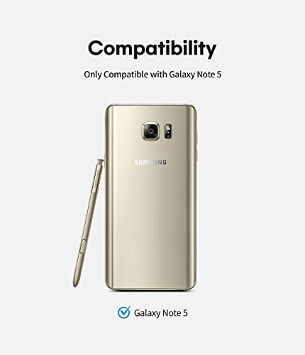 Платно портфейл Goospery за Samsung Galaxy Note 5, калъф (2015 г.), жан поставка, флип-надолу корицата - черен