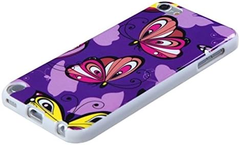 Уникален защитен калъф Asmyna за iPod Touch 5, (Butterfly Brigade)