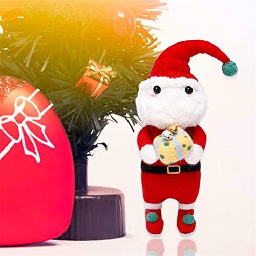 YFQHDD Коледен Комплект за Филц с Игли Дядо Коледа, Стартер за Тепане от Вълна, Аксесоари за Тепане от вълна, Комплект