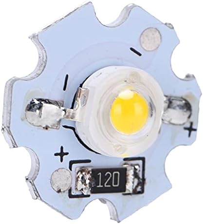 ViaGasaFamido 25 бр. Led чип, 0,5 W 5 В Източник на светлина Чип с алуминиева плоча, Высокомощный led лампа-топчета за