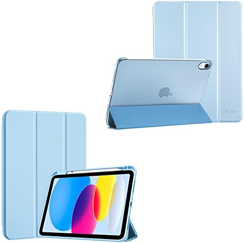 Калъф ProCase iPad 10th Генерал Slim Case 2022 в комплект с мек калъф от TPU за iPad 10th Генерал 10.9 2022