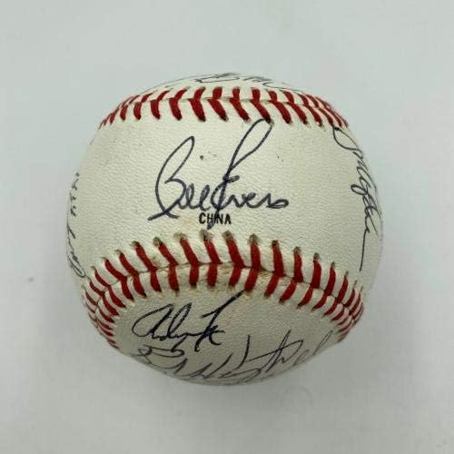 Дерек Джитър Мариано Ривера, Нов 1994 г. в Олбъни Янкис, Подписали договор с JSA по бейзбол - Бейзболни топки с автографи