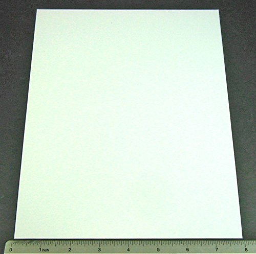 LITKO White 8x10-цолови полистирольные гъвкави листове за бродерия - Листа от пластмасова карта за моделиране и крафтинга