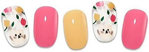 WakeMake (N искам Пролет ноктите) 30шт Набор от стикери с печат за нокти Semicure Нокти