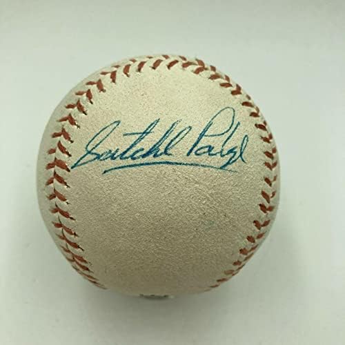 Красива бейзболна чанта Пейдж с Автограф на Сингле с JSA COA - Бейзболни Топки С Автографи