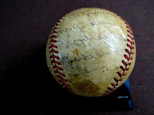 Дюк Снайдер 1950 Начинаещ Доджърс Копито, Подписано Автограф Vtg Ford Frick Onl Baseball Jsa - Бейзболни топки с автографи