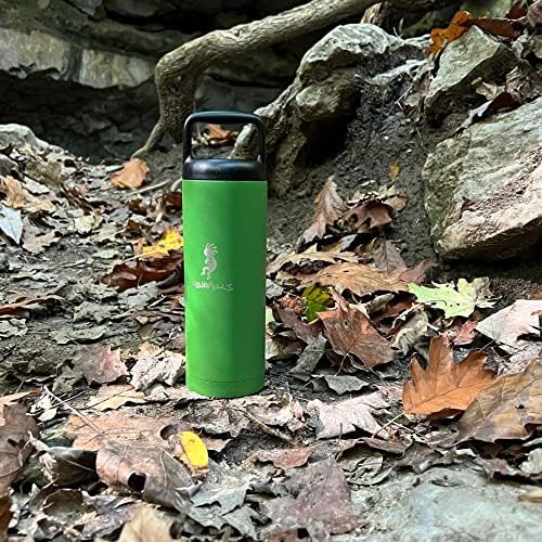 Бутилка за вода Aquapelli с вакуумна изолация, 18 Мл, Ивово-зелен