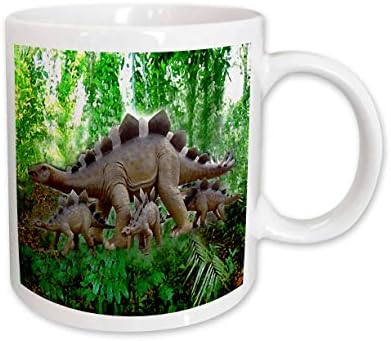 Триизмерен динозавър - Динозаврите - Чаши (mug_4098_1)