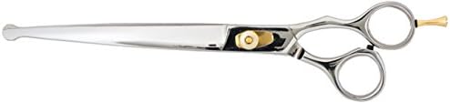 Tamsco Автентични Японски Ножици от неръждаема стомана с 8,5-Инчов, Извит нож, Върха на сондата, с акцент за пръсти,