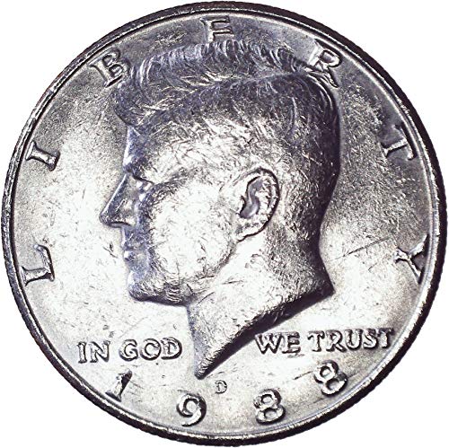 1988 Г Кенеди Полдоллара 50 цента е Много Добре