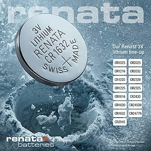 Батерия за монети Renata CR2025, 5 Батерии
