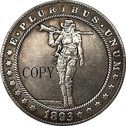 Скитник Никел 1893-Те години САЩ Монета в долари Морган Копие от Тип 199 Копие Подарък за Него