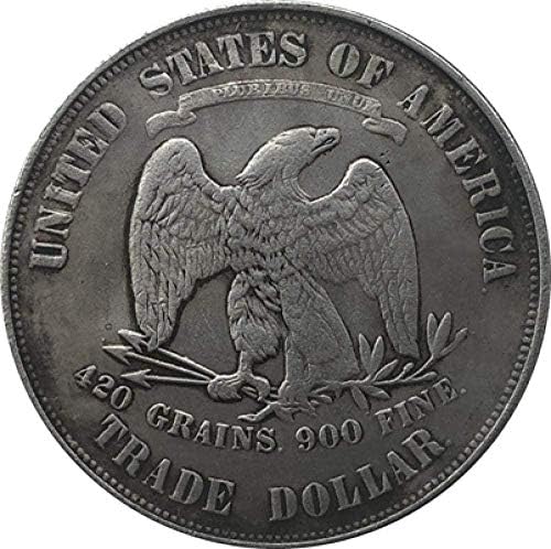 Challenge Coin 1883 Търговска Доларова Монета Копие На Копие Колекция Бижута Подаръци Колекция От Монети