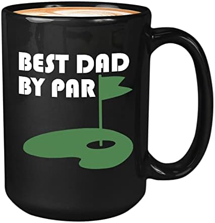 Кафеена Чаша за голф 15 грама Черен - Caddy татко, татко, Татко, Дядо, Мъжки Количка, Клуб Набор от Callaway, Вътрешна,