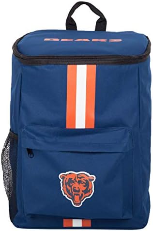 Раница–хладилник Chicago Bears - Преносим Сундучок за лед с меки стени – Изолирани чанта Побира 36 кутии - Футболно облекло