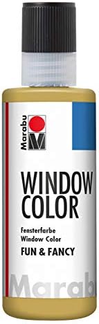Marabu Window Color Забавно и различно Злато 183 80 мл