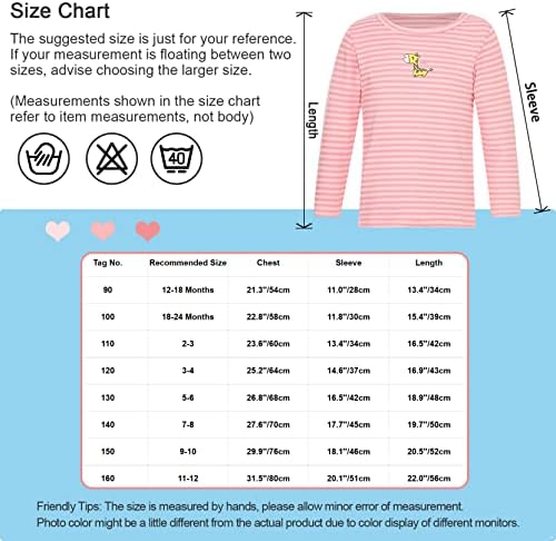 Loyan Kids Терморубашка с руното облицовка За момчета и Момичета, Риза, Пуловер, Тениски, тениски с дълъг ръкав, Потници