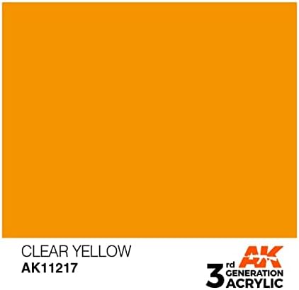 AK-Interactive Акрил 3-то поколение Бистър Жълт 17 мл