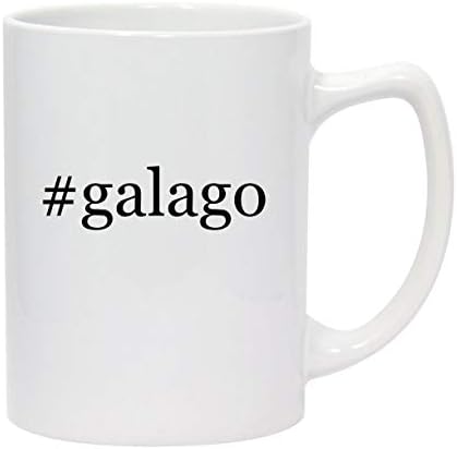 Продукти Molandra galago - 14 грама С Хэштегом Бяла Керамична Кафеена Чаша на държавник