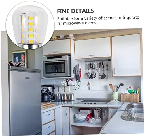 SOLUSTRE 2 елемента Таванна Лампа за хладилник С Кухненска Лампа, Нагревател за Спални, Лампа с нажежаема Жичка за фризера,