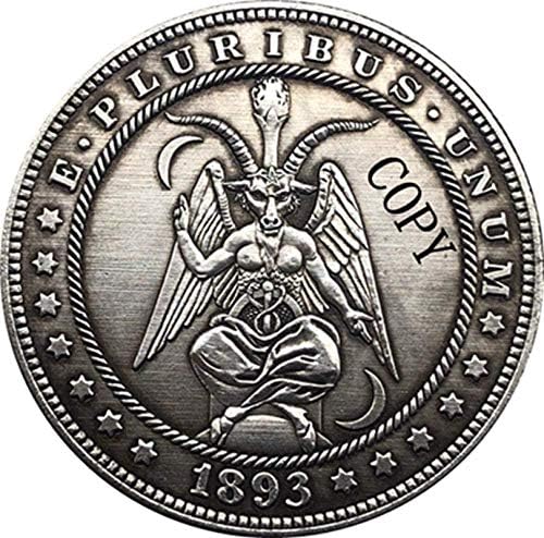 Скитник Никел 1893-Те години САЩ Морган Доларова Монета Копие Вид 160 Копие Подарък за Него