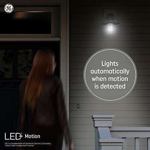 GE LED + Led крушки от здрач до зори + Комплект крушки с датчик за движение, (2) Декоративни лампи D2D, (2) Лампа с датчик