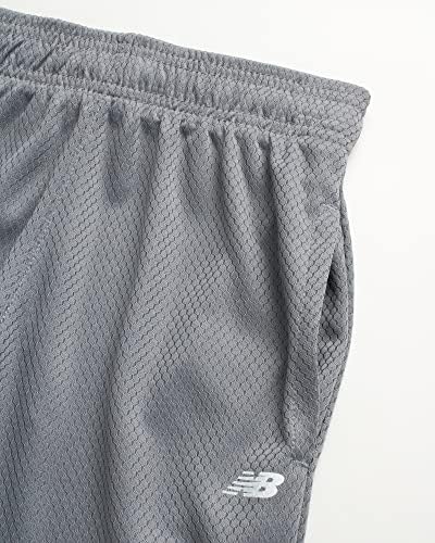 Спортни къси панталони New Balance за момчета, Баскетболни шорти Active Performance с джобове (Размер: 8-20)