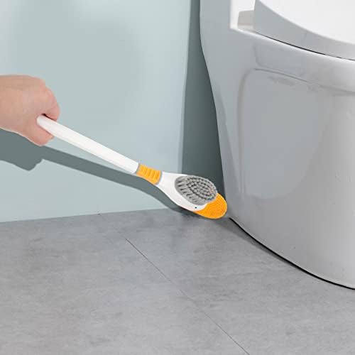 Четка за почистване на тоалетната чиния Cabilock Мультяшная Четка за почистване на Тоалетната чиния Scrubber Cleaner: