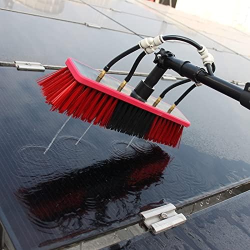 Ryanbem Поле За миене на прозорци с Подаване на маркуча за слънчеви Панели Телескопична четка 12 метра-36 метра Многоугольный
