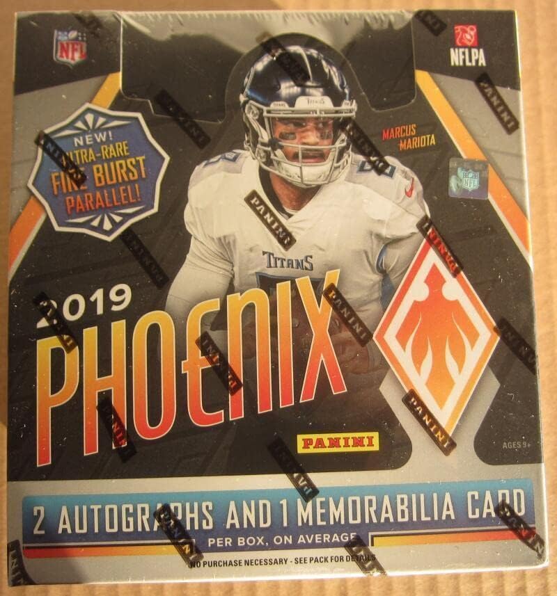 2019 Кутия за футболен хоби Панини Phoenix е Запечатана 2 auto + сувенири Кайлера Мъри - Футболни топки С Автографи