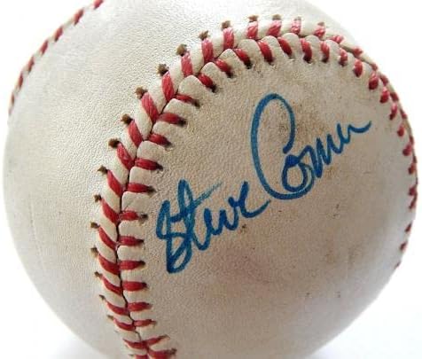 Стив Comer Подписа Бейзболен Автограф - Бейзболни топки с Автографи