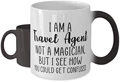 Аз съм туристически Агент, А Не Магьосник, Чаша туристически агент, за туристически агент Загрята Чаша, Меняющую Цвят,