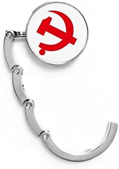 Китайската комунистическа Икона на Червения Символ Тенис на Куката Декоративна Катарама Удължител Сгъваема Закачалка