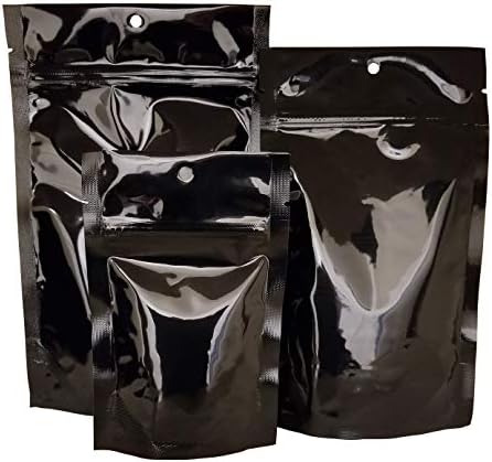 PackFreshUSA: Черни чанти-кутии-Влакчета - Професионална Гъвкави опаковки - С възможност за повторно пълнене - С печата